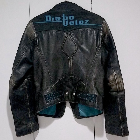 Diesel Diabo RARE Leather Jacket